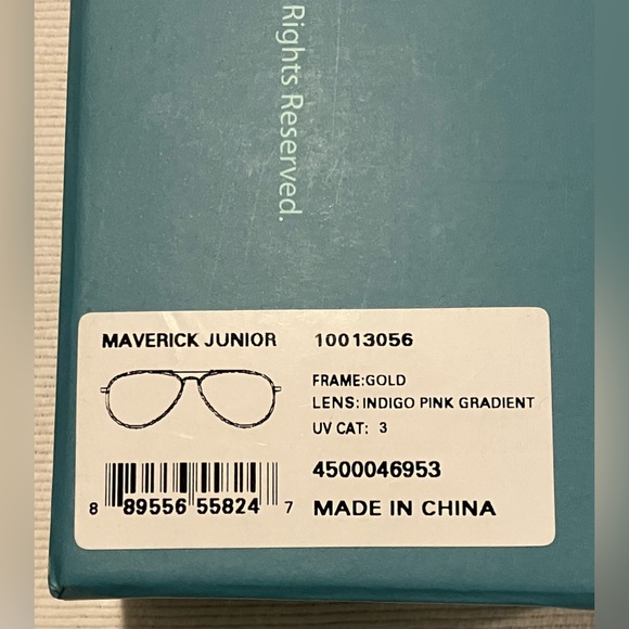 Brand New Disney x Toms Cinderella mice Maverick Junior Sunglasses - Picture 5 of 5